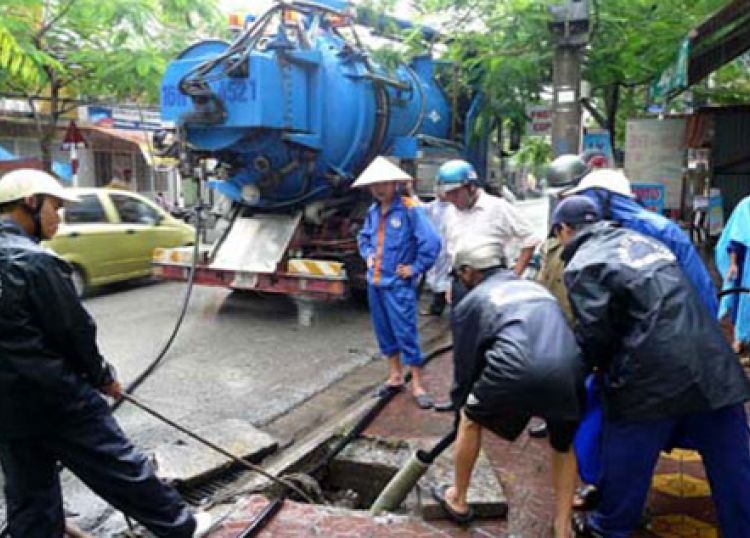 Dịch vụ hút hầm cầu thông cống nghẹt giá rẻ tại quận Hải Châu – Đà Nẵng